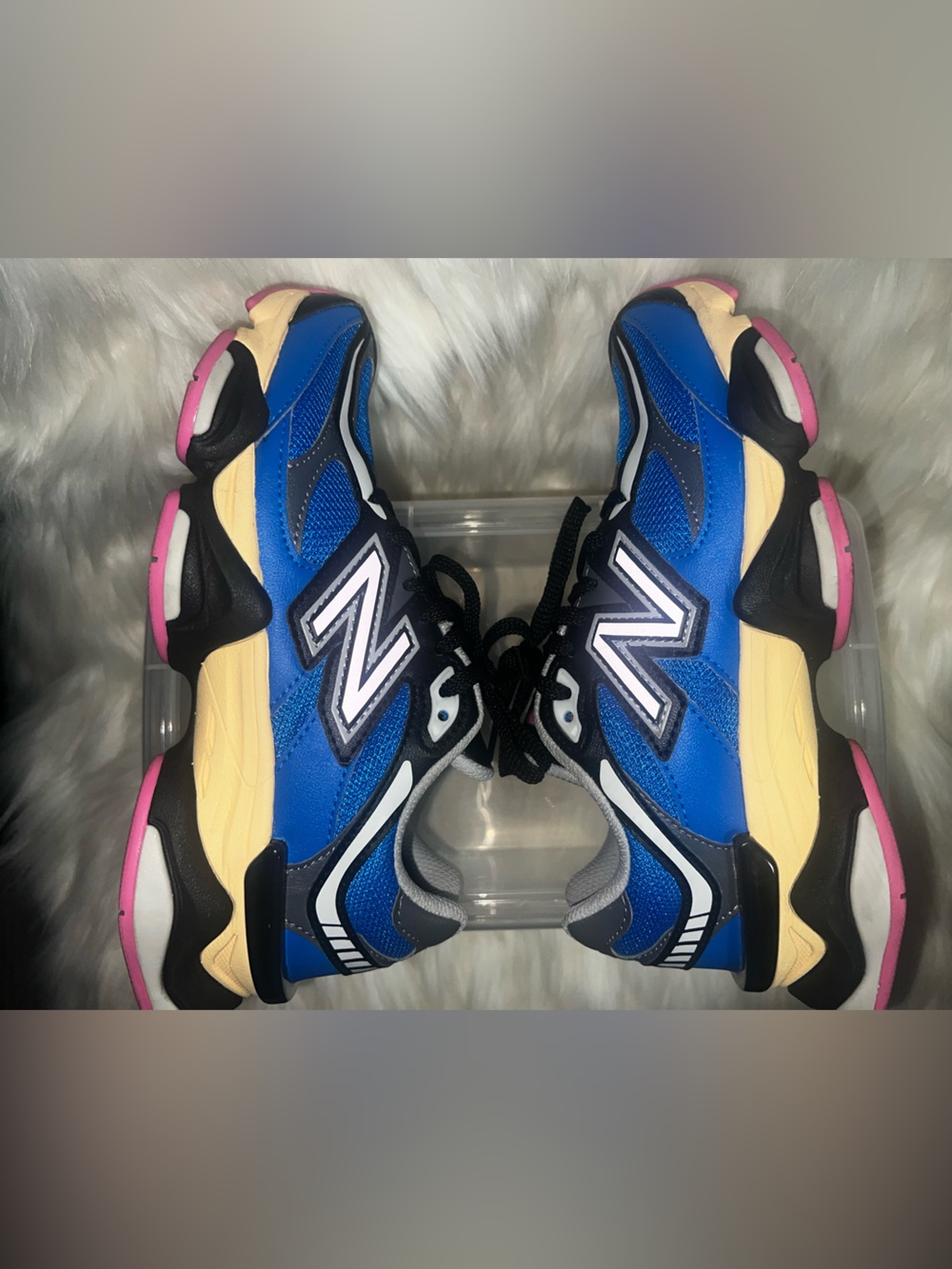 New Balance 9060 Blue Oasis Real Pink - Women’s Size 7 U9060BPO